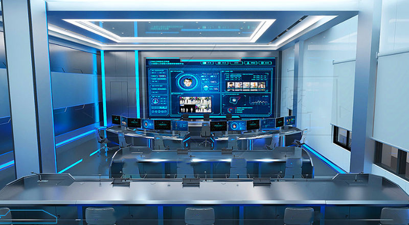 控制中心、調(diào)度臺、指揮臺